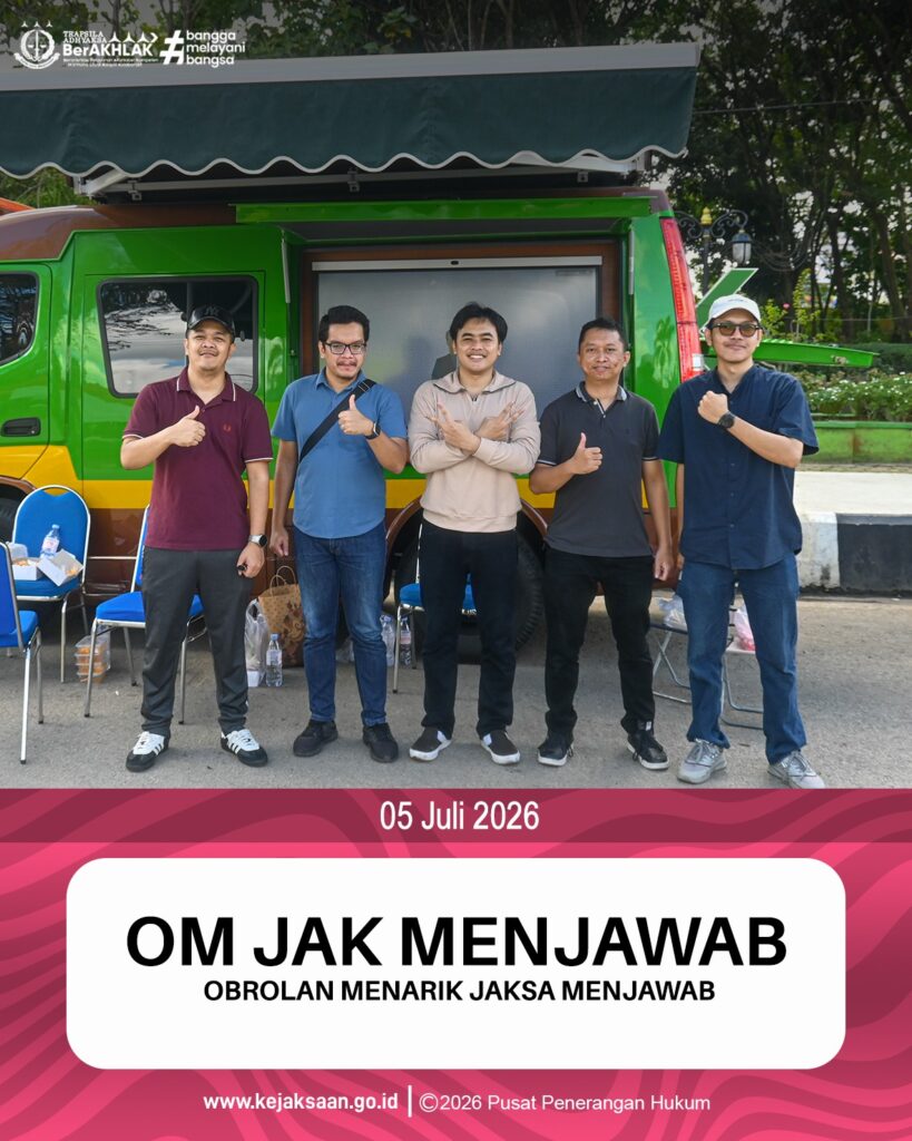 kegiatan Om Jak pada Event Car Free Day (CFD)
