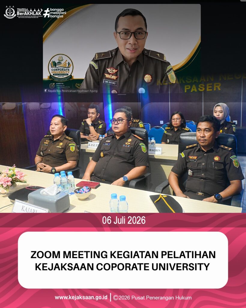 kegiatan Pelatihan Kejaksaan Corporate University