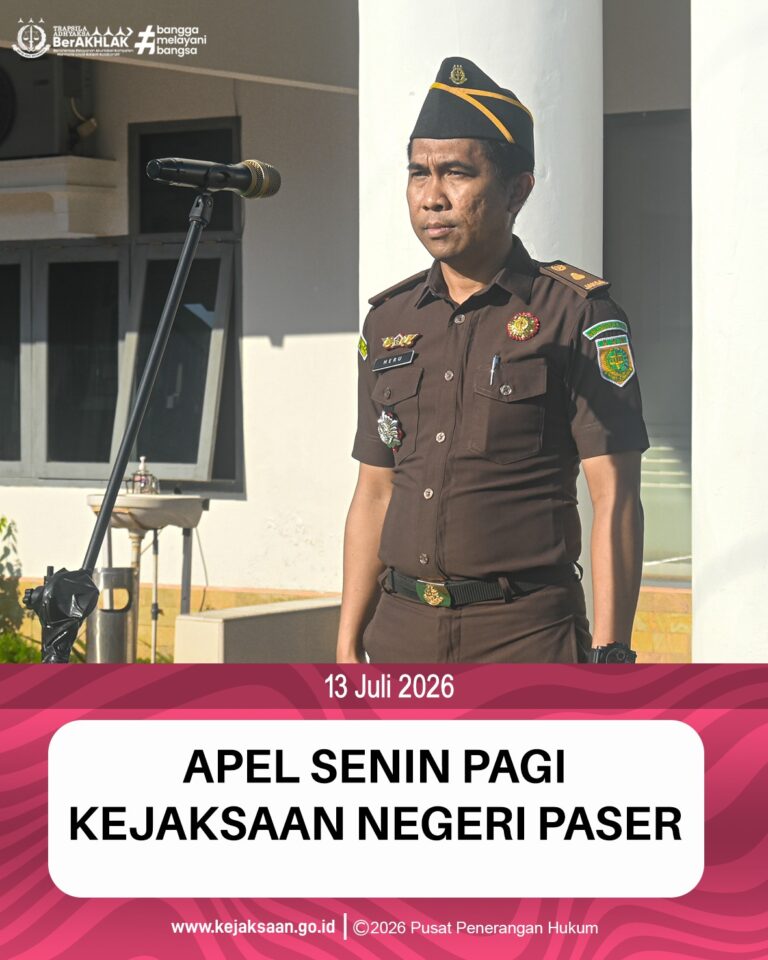 kegiatan Apel Senin Pagi