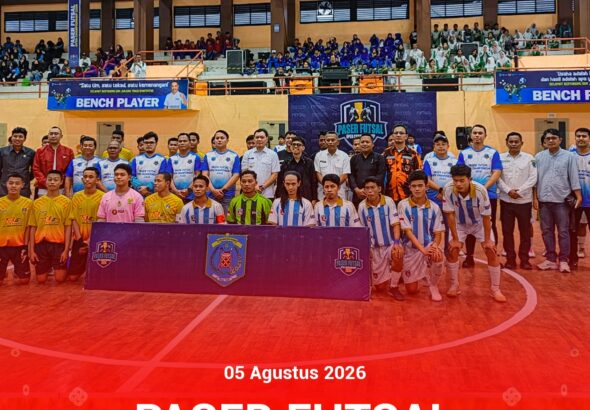 undangan Paser Futsal Open Championship 2026.