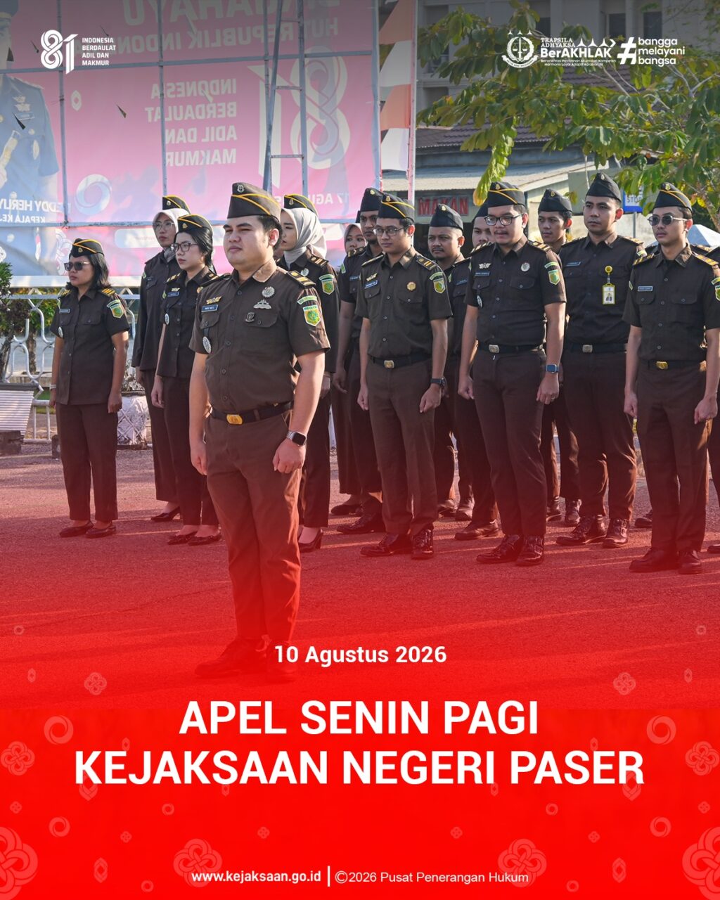 kegiatan Apel Senin Pagi