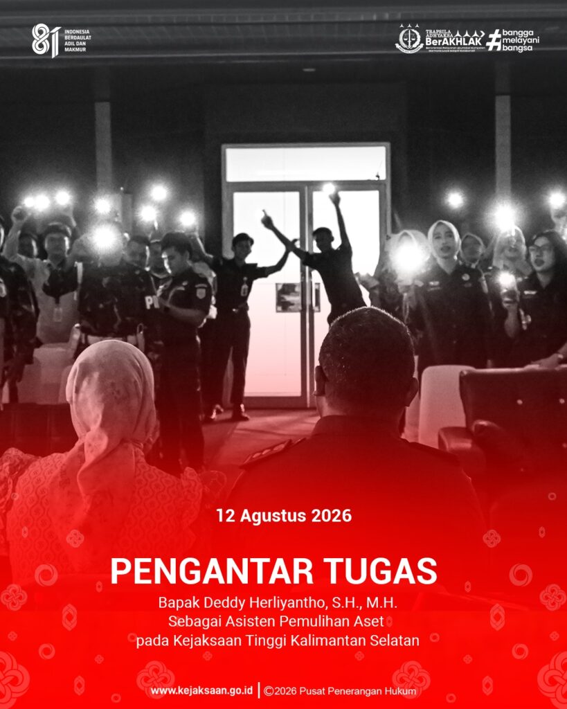 kegiatan Pengantar Tugas Bapak Deddy Herliyantho, S.H., M.H.