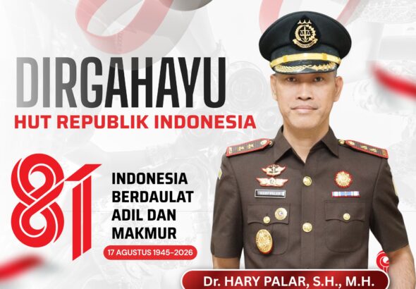 Dirgahayu Republik Indonesia ke-81  "Indonesia Berdaulat Adil dan Makmur"