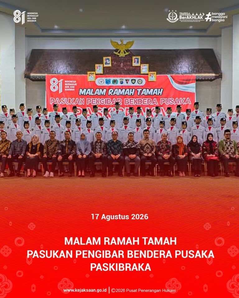 menghadiri Undangan Ramah Tamah PASKIBRAKA Kabupaten Paser Tahun 2026.