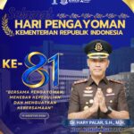 Selamat Hari Pengayoman  Kementerian Republik Indonesia ke- 81