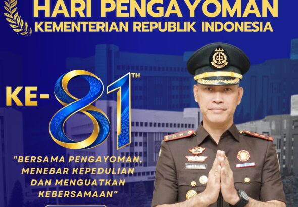 Selamat Hari Pengayoman  Kementerian Republik Indonesia ke- 81