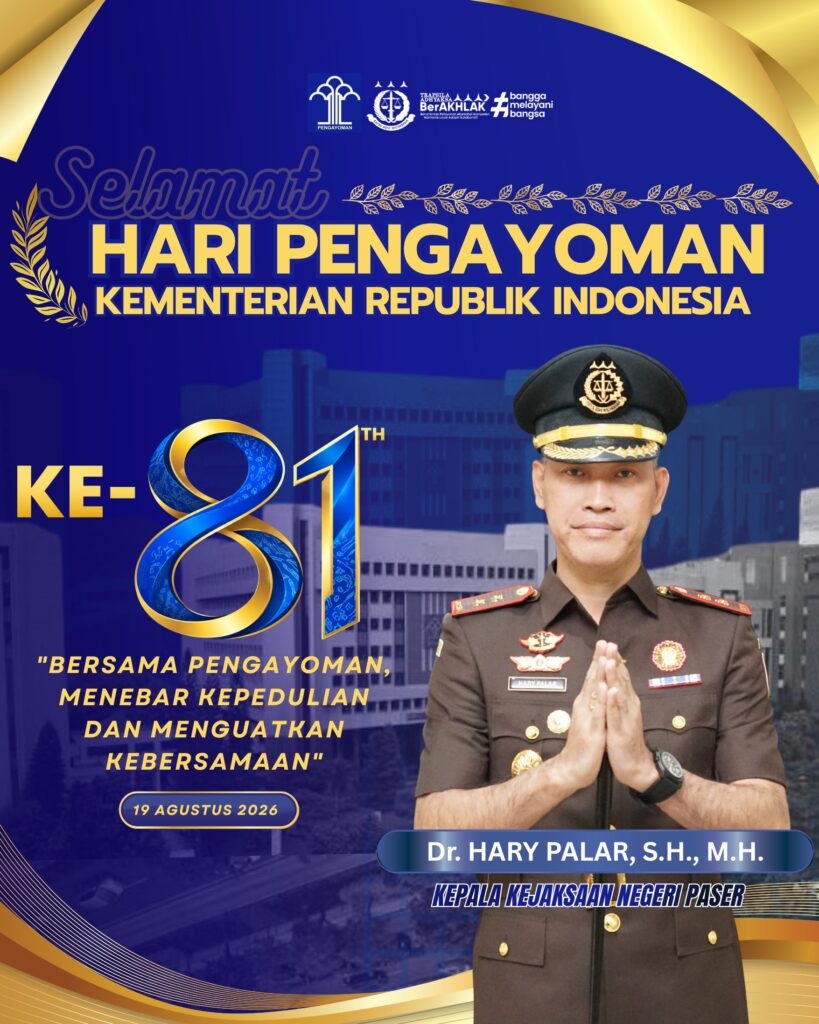 Selamat Hari Pengayoman  Kementerian Republik Indonesia ke- 81