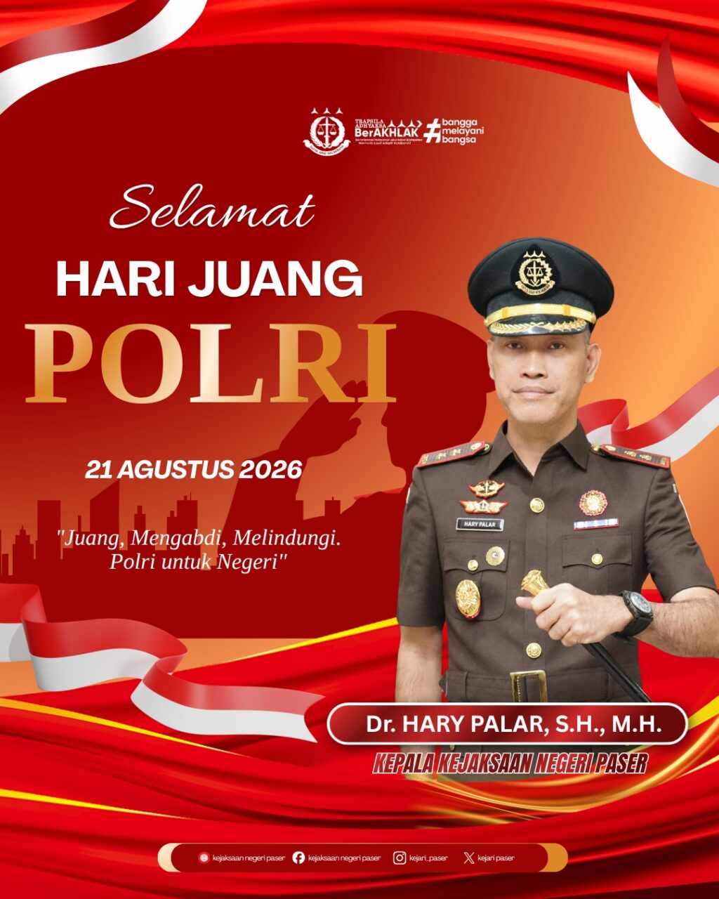 Selamat Memperingati Hari Juang Polri 21 Agustus 2026