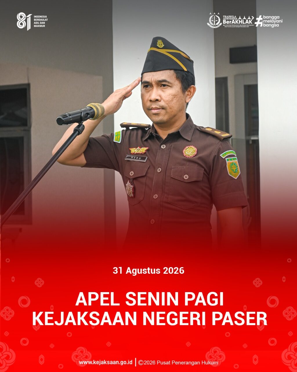 kegiatan Apel Senin Pagi