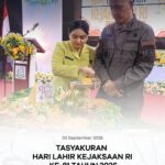 kegiatan syukuran dalam rangka memperingati Hari Lahir (Harlah) Kejaksaan ke-81 Tahun 2026. Turut hadir, beberapa Purna Kejaksaan Negeri Paser.