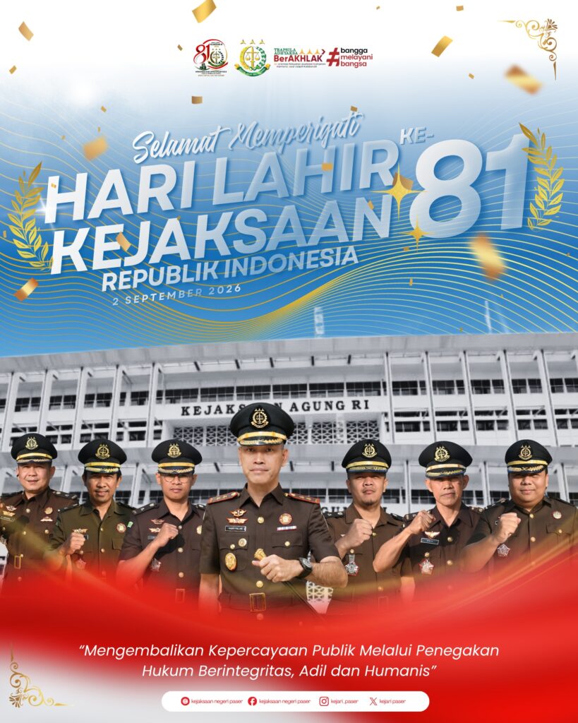 SELAMAT HARI LAHIR KE-81 KEJAKSAAN REPUBLIK INDONESIA