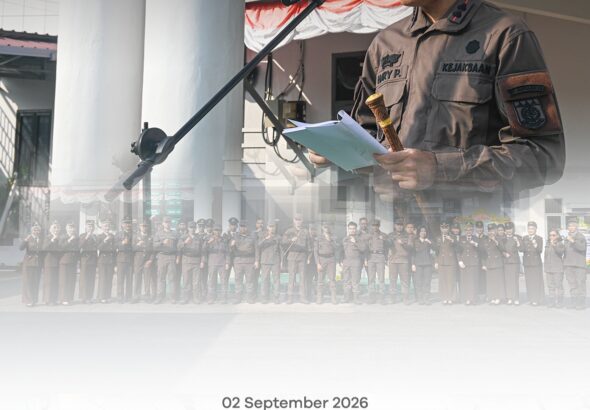 Upacara Peringatan Hari Lahir ke-81 Kejaksaan Republik Indonesia Tahun 2026